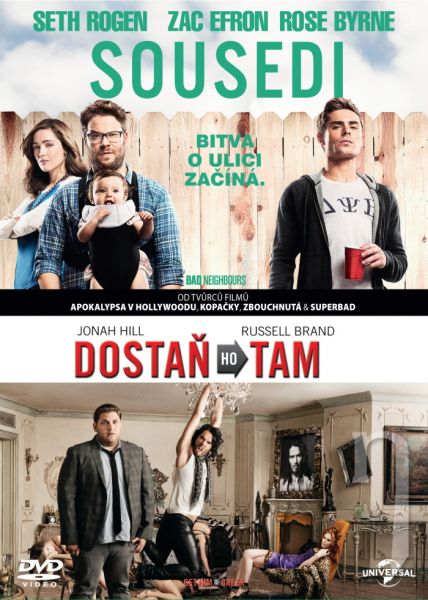 DVD Film - Kolekce: Sousedi + Dostaň ho tam (2 DVD)