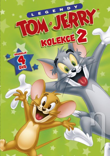 DVD Film - Kolekce Tom a Jerry II. (4 DVD)