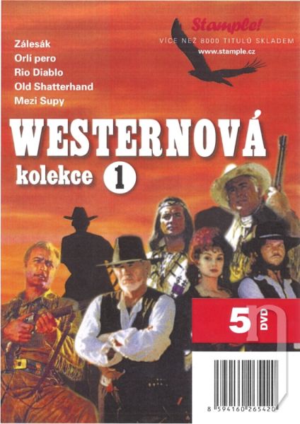 DVD Film - Kolekce westernová 1 (5 DVD)