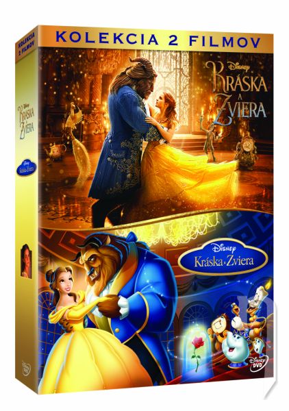DVD Film - Kráska a zviera kolekcia 2DVD (SK)