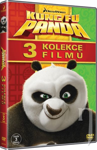 DVD Film - Kung Fu Panda 1-3