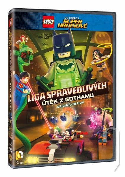 DVD Film - Lego DC Super hrdinové: Útěk z Gothamu
