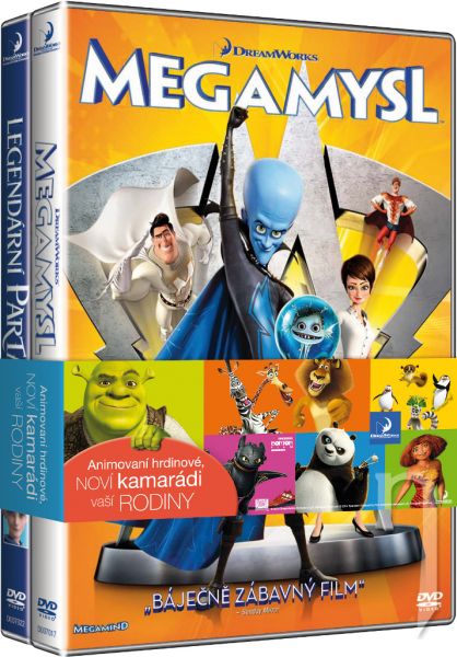 DVD Film - Megamysl/Legendární parta (2 DVD)