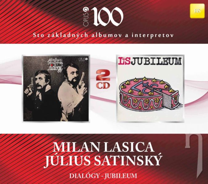 CD - Milan Lasica – Július Satinský - DIALÓGY - JUBILEUM (2 CD)