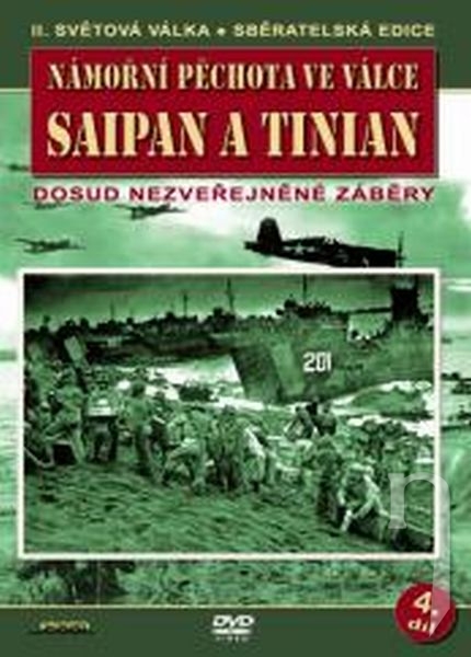 DVD Film - Námořní pěchota ve válce - 4. díl - Saipan a Tinian (papierový obal) CO