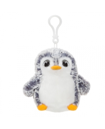 Hračka - Plyšový tučňák šedý - přívěšek - Pom Pom (10 cm)