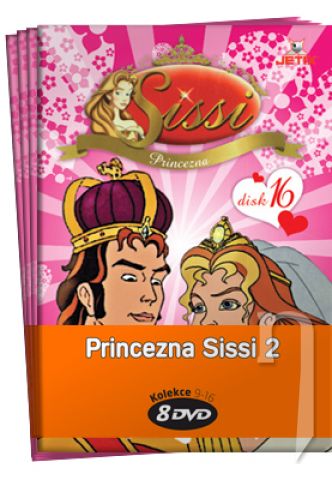 DVD Film - Princezna Sissi II. kolekce (8 DVD)