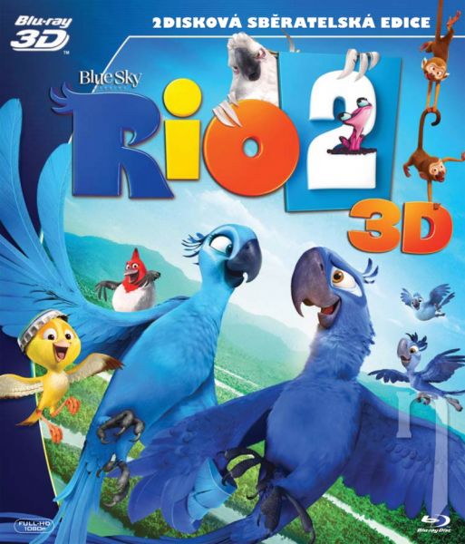 BLU-RAY Film - Rio 2 3D