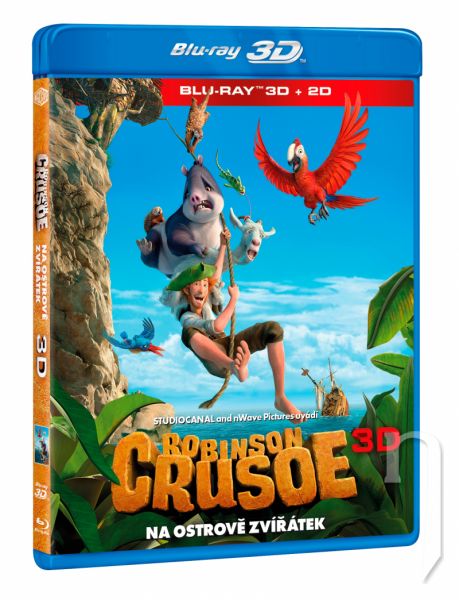 BLU-RAY Film - Robinson Crusoe: Na ostrově zvířátek