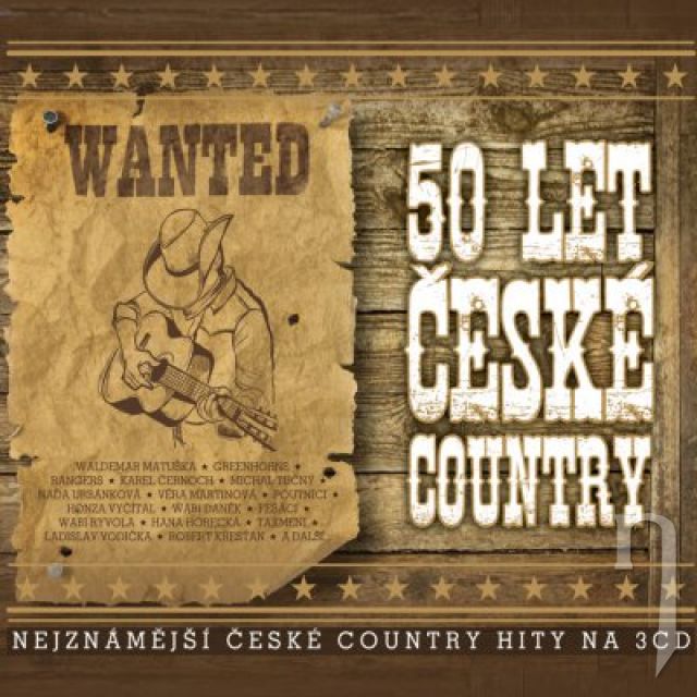 CD - RUZNI/POP NATIONAL - 50 LET CESKE COUNTRY