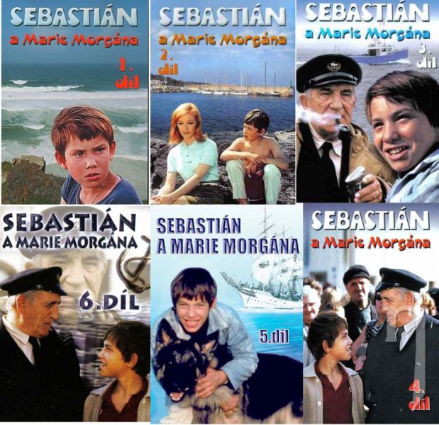 DVD Film - Sebastián a Marie Morgána - 6 DVD sada