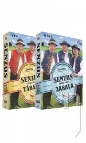 DVD Film - SENZUS - KOMPLET - Extra zábava (7CD+6DVD)
