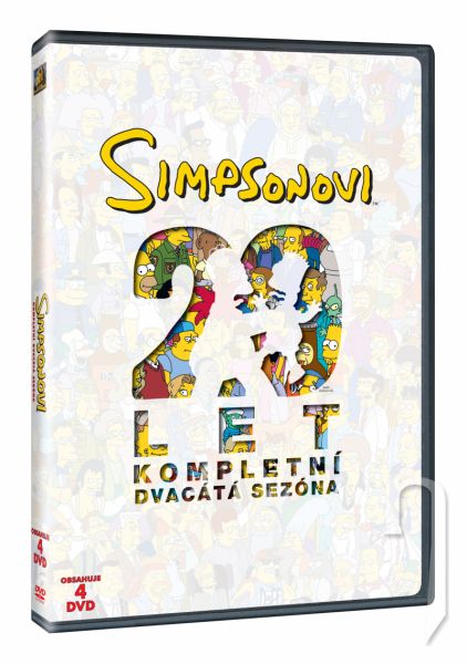 DVD Film - Simpsonovi 20. série 4DVD