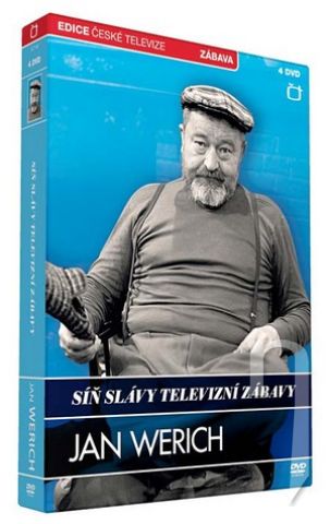 DVD Film - Síň slávy - Jan Werich (4 DVD)