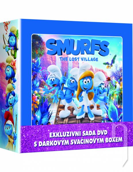 DVD Film - Šmoulové 1-3 LUNCH BOX (3 DVD)