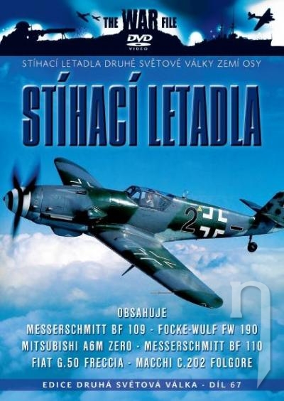 DVD Film - Stíhací letadla druhé světové války zemí Osy (papierový obal) CO