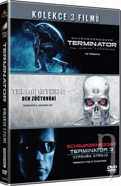 DVD Film - Terminator 1 - 3