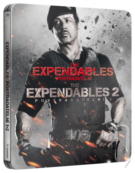 BLU-RAY Film - The Expendables 1+2