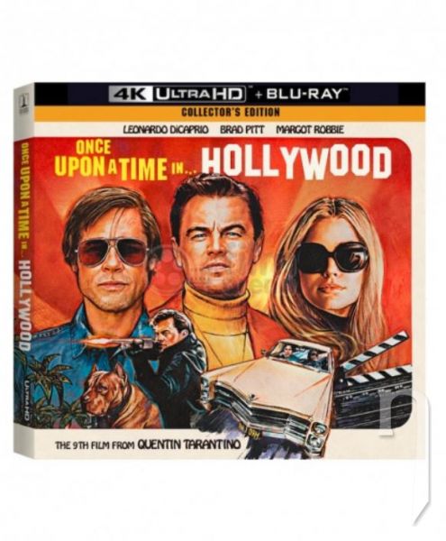 BLU-RAY Film - Tenkrát v Hollywoodu - VINYL EDITION - Limitovaná sběratelská edice Dárková sada (4K Ultra HD + Blu-ray)