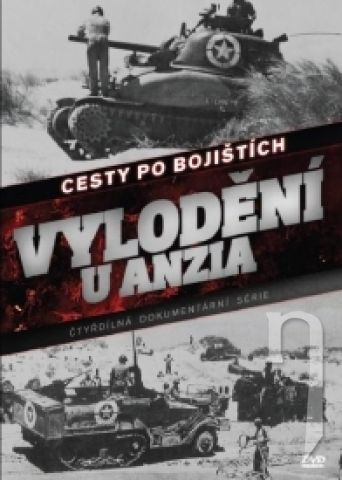 DVD Film - Vylodění u Anzia: Cesty po bojištích (slimbox)