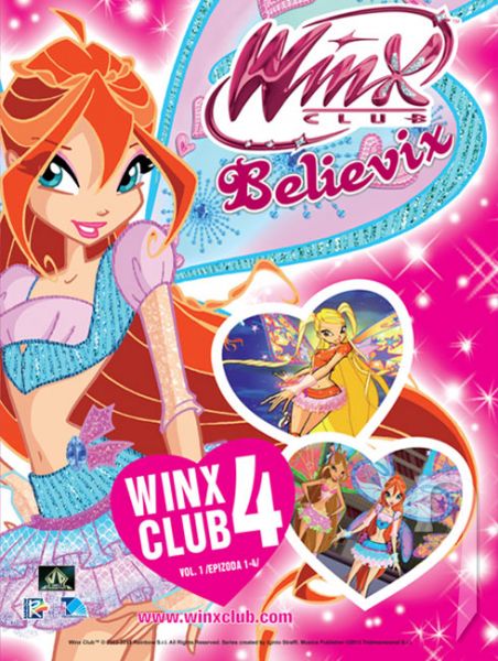 DVD Film - Winx Club séria 4 - (1 až 4 díl)