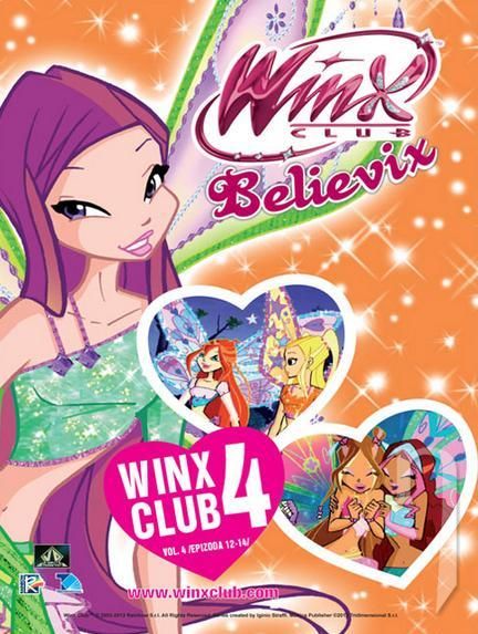 DVD Film - Winx Club séria 4 - (12 až 14 díl)