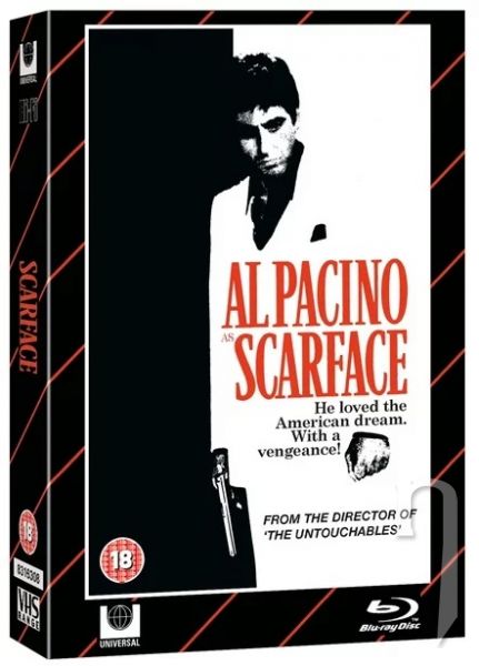 BLU-RAY Film - Zjizvená tvář - Exclusive Ltd Edition VHS Range - Blu-ray + DVD