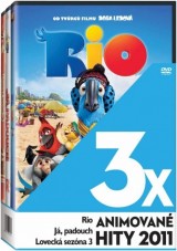 DVD Film - 3x Animované hity 2011 (3 DVD)