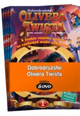 DVD Film - Dobrodružství Olivera Twista (6 DVD)