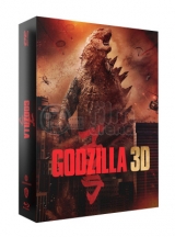 BLU-RAY Film - FAC #145 GODZILLA (2014) DOUBLE 3D LENTICULAR FULLSLIP XL + LENTICULAR MAGNET 3D + 2D Steelbook™ Limitovaná sběratelská edice - číslovaná (Blu-ray 3D + Blu-ray)