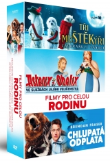 DVD Film - Filmy pro celou rodinu (3 DVD)