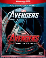 BLU-RAY Film - Kolekce: Avengers: Vek ultrona + Pomstitelé 3D/2D (4 Bluray