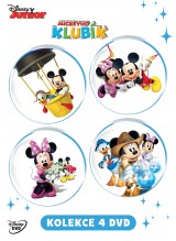 DVD Film - Kolekce Mickeyho klubík (4DVD)