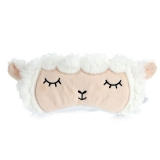 Hračka - Plyšová maska na spaní - ovečka - 18 cm