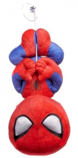 Hračka - Plyšový Spiderman červený visící - Marvel (30 cm)
