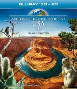 BLU-RAY Film - Světové přírodní dědictví: USA - Grand Canyon BD (3D)
