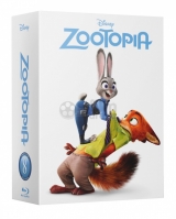 BLU-RAY Film - Zootropolis: Město zvířat - HARDBOX FullSlip 3D + 2D Steelbook™ Limitovaná sběratelská edice - číslovaná (2 Blu-ray 3D + 2 Blu-ray)