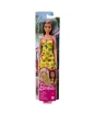 Panenka Barbie - brunetka v motýlkových šatech - 29 cm