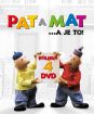 Kolekcie: Pat a Mat 1 - 4 (4 DVD)