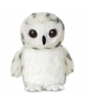 Plyšová sova sněžná - Flopsies Mini - 20,5 cm