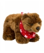 Plyšový medvěď s červeným šátkem - Authentic Edition - 20 cm