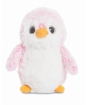 Plyšový tučňák Pom Pom růžový (15 cm)