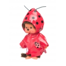Hračka - Plyšový Mončiči - Ladybug - Monchhichi - 20 cm
