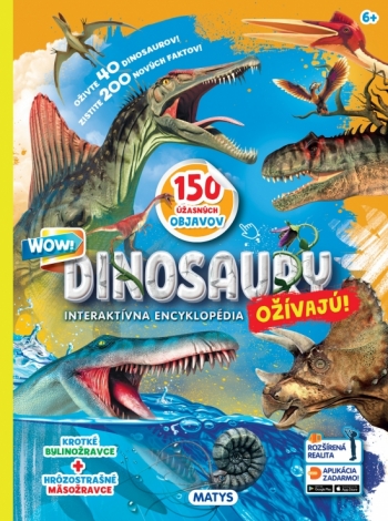 Kniha - Dinosaury ožívajú!