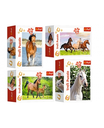 Hračka - Puzzle 54 mini Svet koní