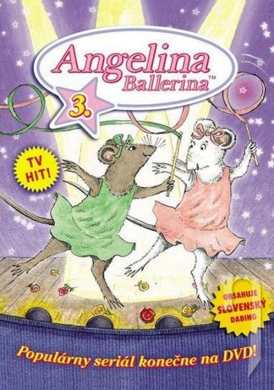 DVD Film - Angelina Ballerina III. (papierový obal)