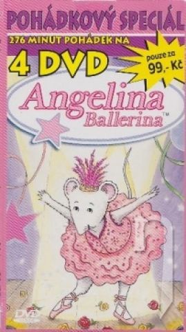 DVD Film - Angelina Ballerina (4 DVD)