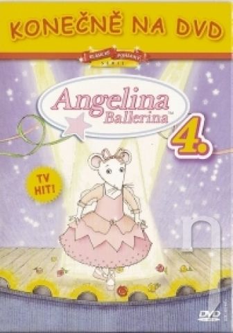 DVD Film - Angelina Ballerina IV. (papierový obal)