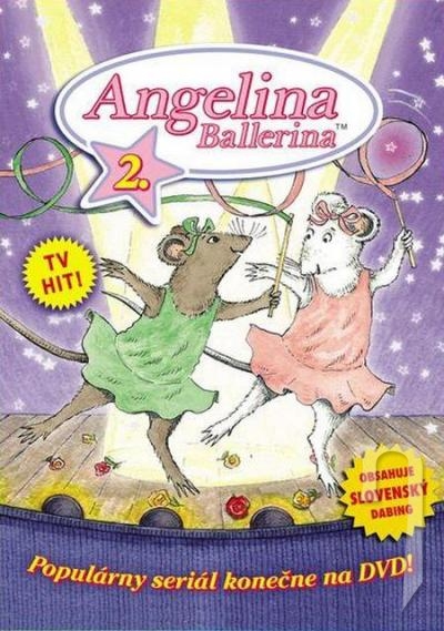 DVD Film - Angelina Ballerina II. (papierový obal)