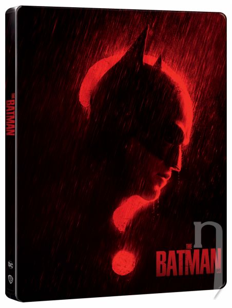 BLU-RAY Film - Batman (2022) 3BD (UHD+BD+BD bonus) - steelbook - motiv Red Question Mark